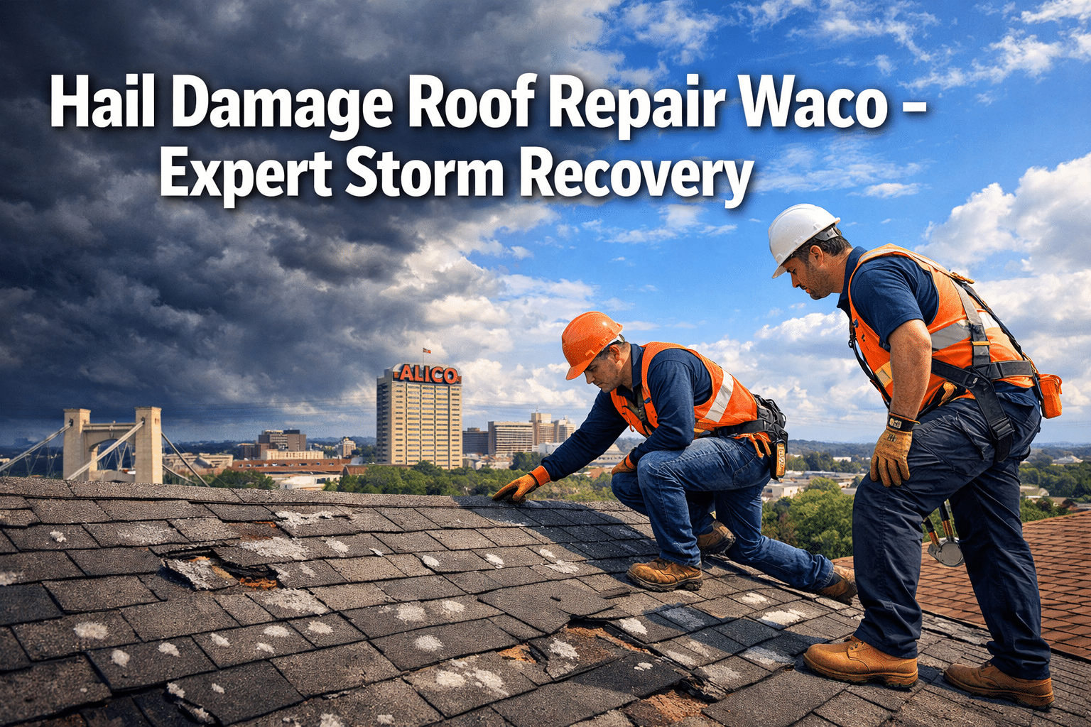 Hail Damage Roof Repair Waco