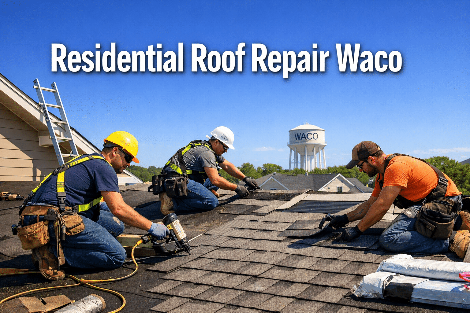 Residential roof repair Waco