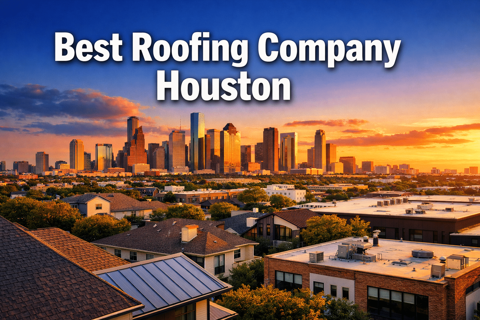 Roofing company houston