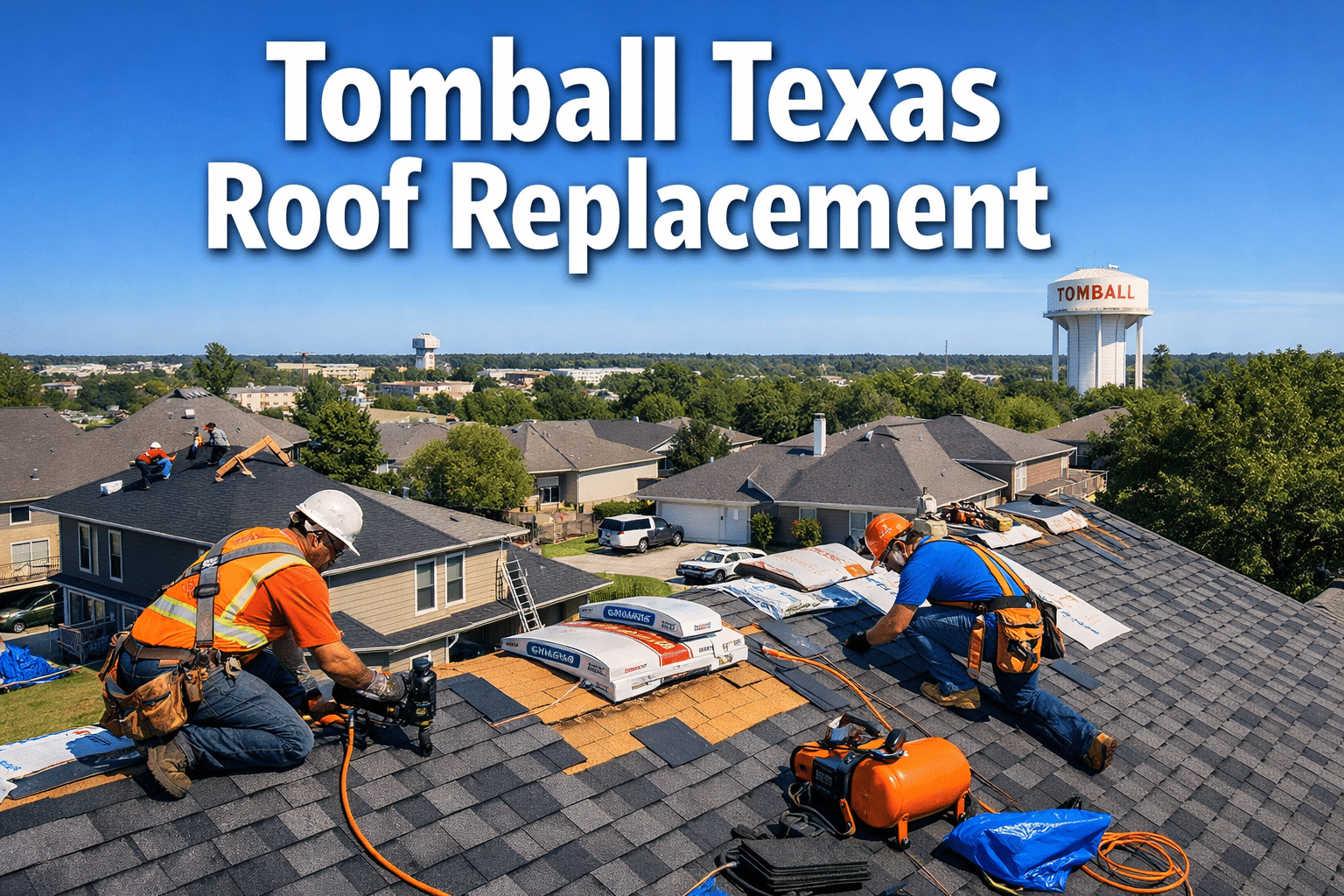 Tomball Texas roof replacement