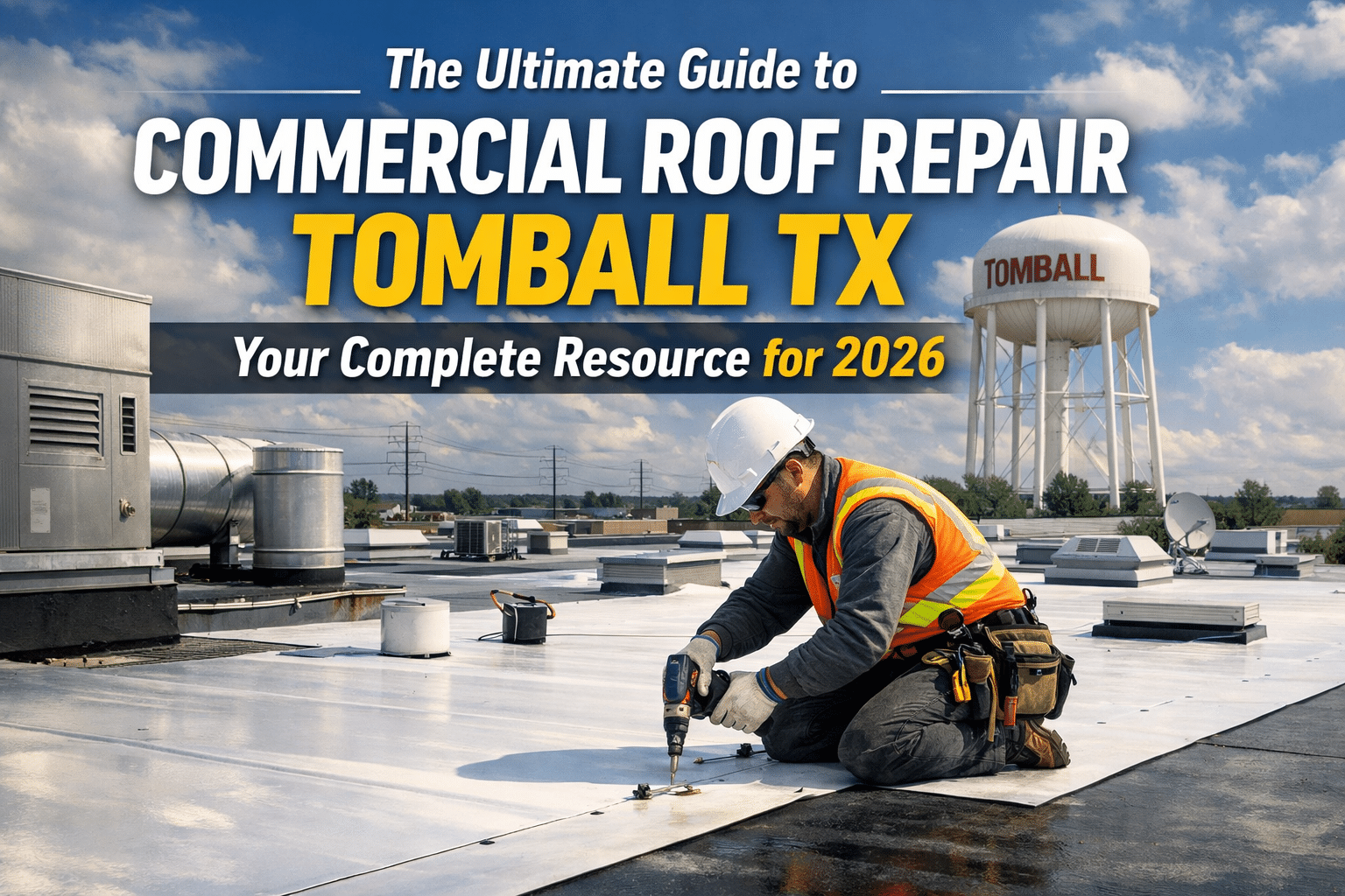 commercial roof repair tomball tx