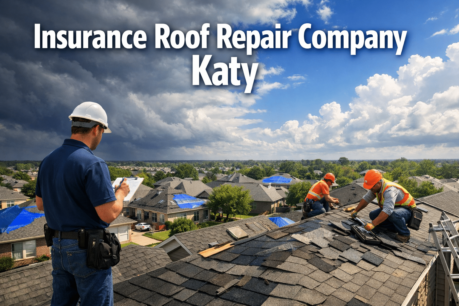 insurance roof repair company katy