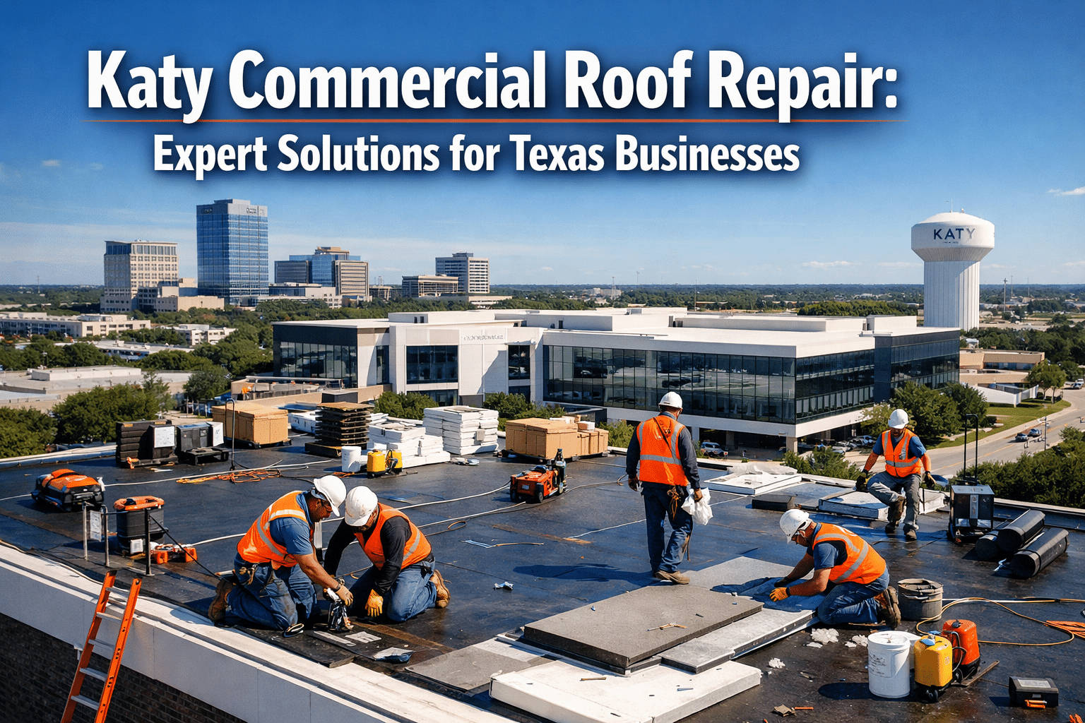 katy commercial roof repair