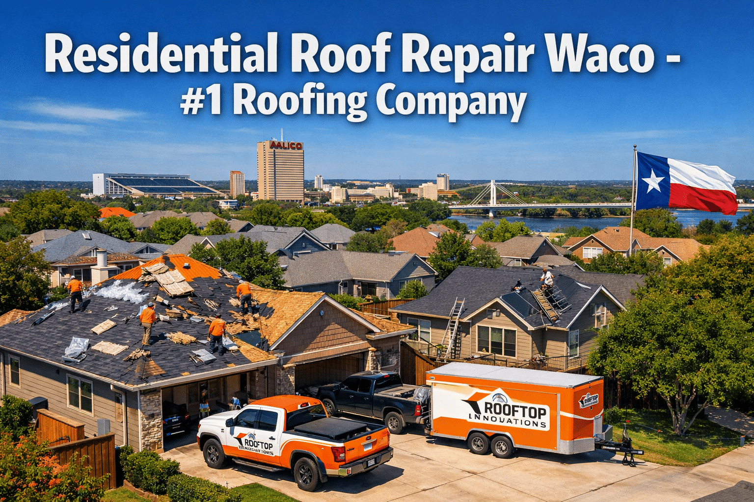 residential roof repair Waco